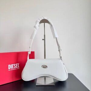 Diesel Women Play Patent Shoulder Bag